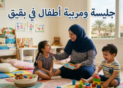 جليسة ومربية اطفال في بقيق 0556372884
